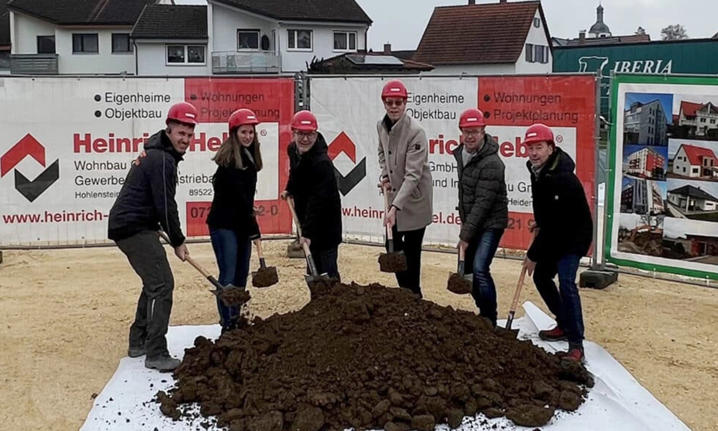 Spatenstich Zoeppritz-Quartier, Bolheim