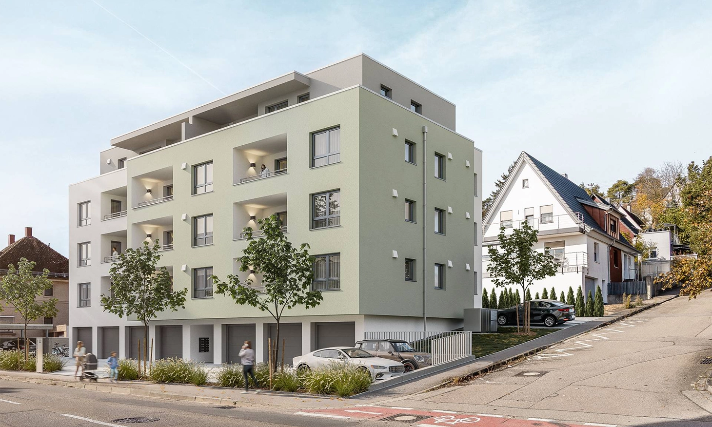 Visualisierung Stadthaus Giengen
