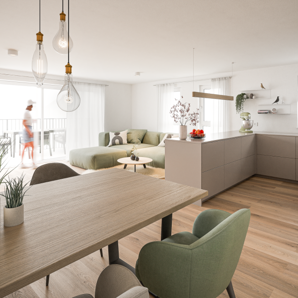 Beispielansicht Wohnzimmer